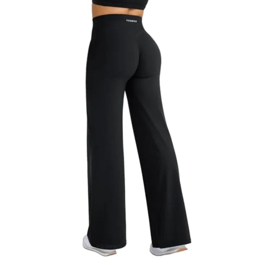 Straight Leg Wide Yoga Pants