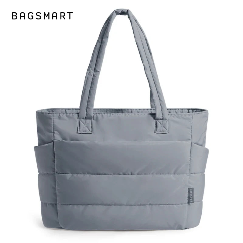 Padded Quilted Tote Bag