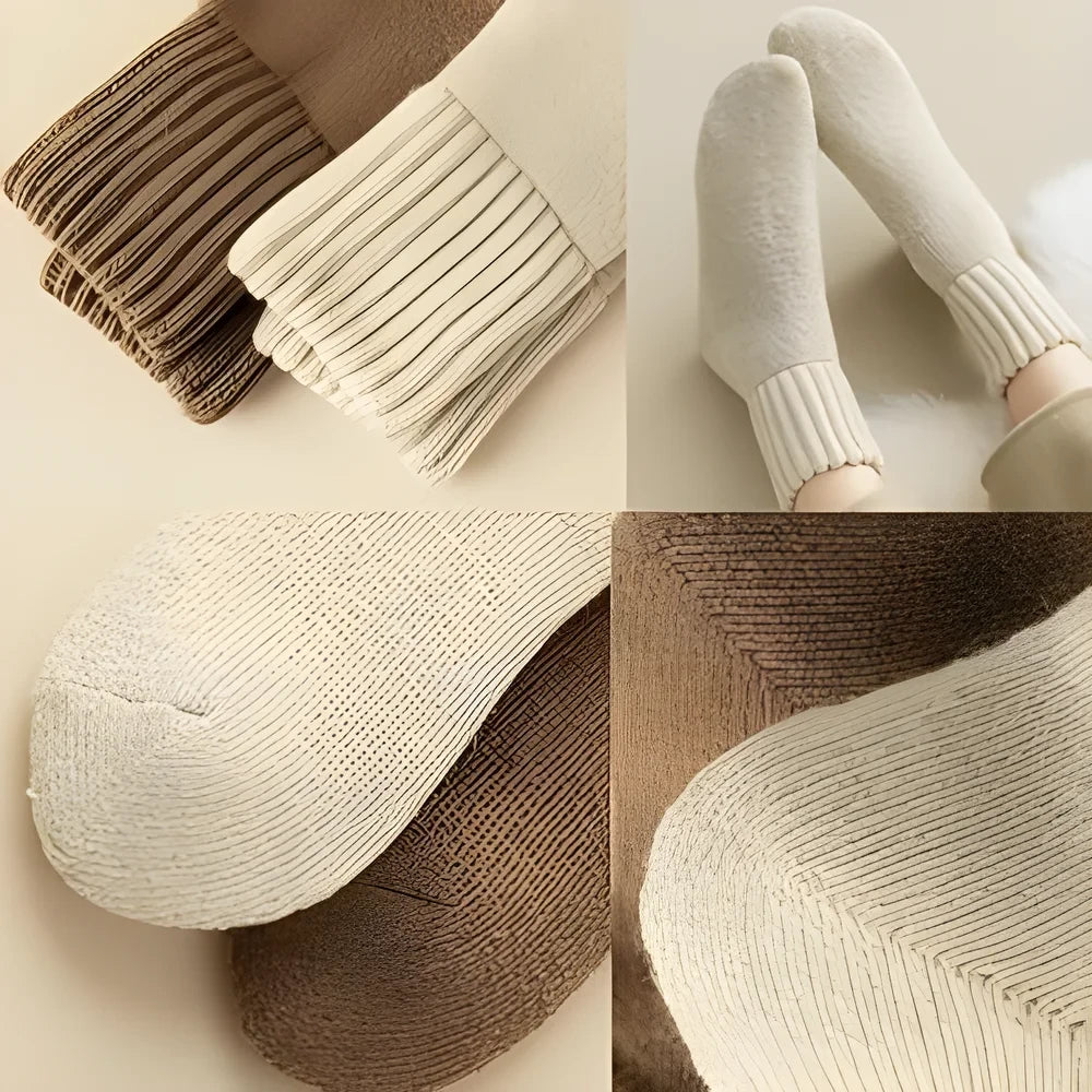 Mid-Calf Soft &amp; Warm Casual Socks