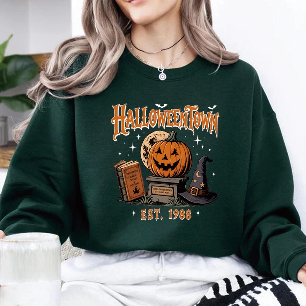 Vintage Halloween Town Sweatshirt