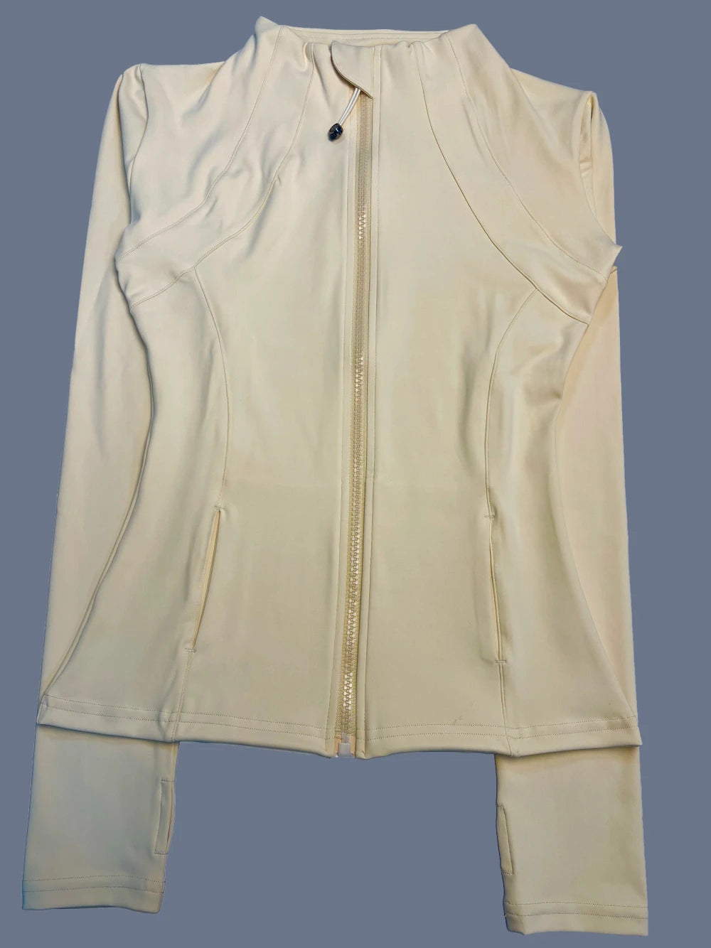 Slim Fit Full-Zip Yoga Jacket
